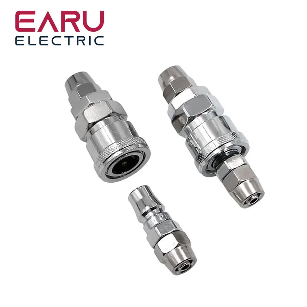 High-Pressure Pneumatic Quick Connector | C-Type Fitting for Air Compressor Systems - Thumbnail 4