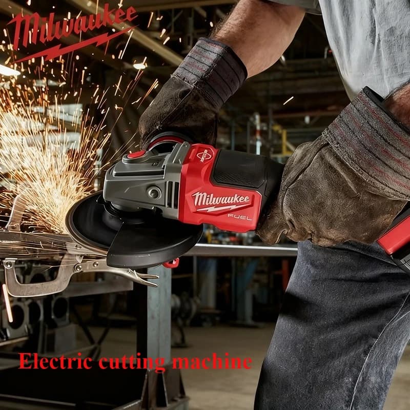 Milwaukee M18 Cordless Angle Grinder | 125mm Brushless Power | Professional Cutting & Polishing Tool - Thumbnail 2