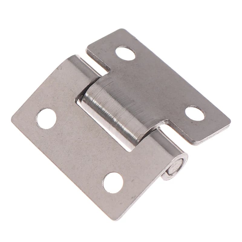 304 Stainless Steel Hinge | 40x40x2mm Thickened Plate | Equipment & Cabinet Hardware - Thumbnail 4