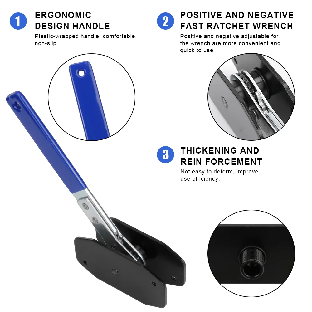 Caliper Spreader Tool Car Ratchet Brake Piston Single Twin Quad Pistons Install Tool Press Brake Caliper Wrench - Thumbnail 5