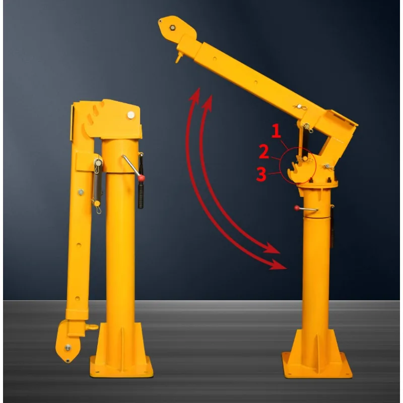Electric Hoist for Home & Garage | 220V Overhead Lifting System | Small Car Crane - Thumbnail 3