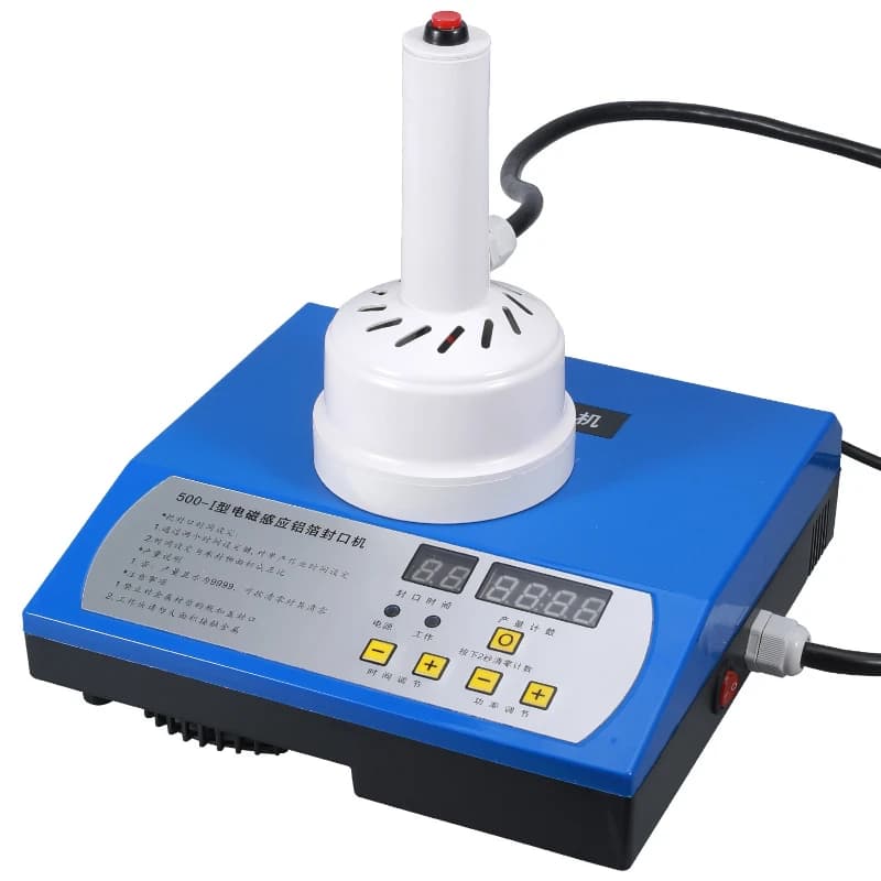 Bottle Sealing Machine | Manual Induction Capper for 20-100mm Plastic Bottles - Thumbnail 6