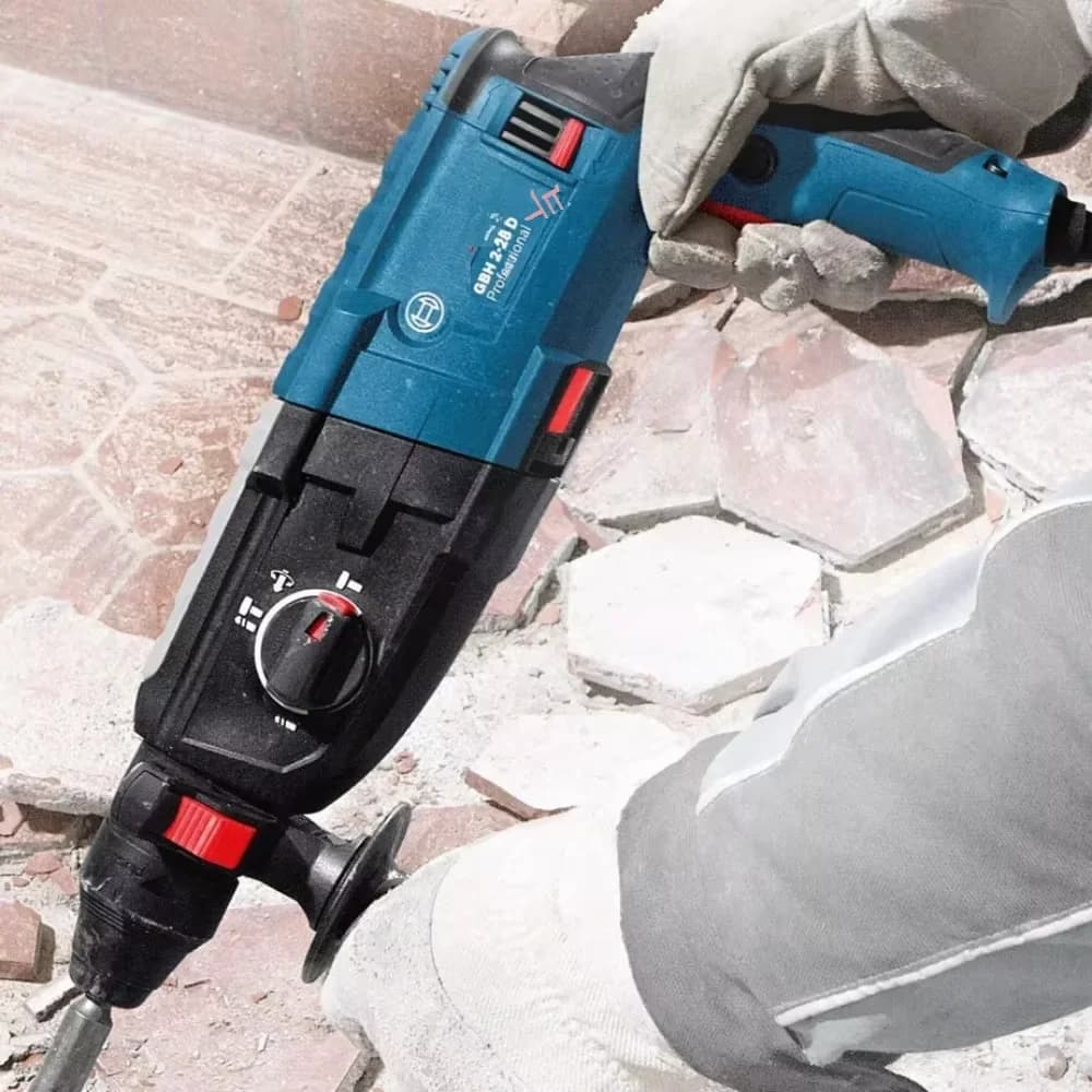 Bosch GBH2-28DRE Professional Rotary Hammer | 850W Demolition & Renovation Power Tool - Thumbnail 2