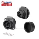 5pin Flange Socket