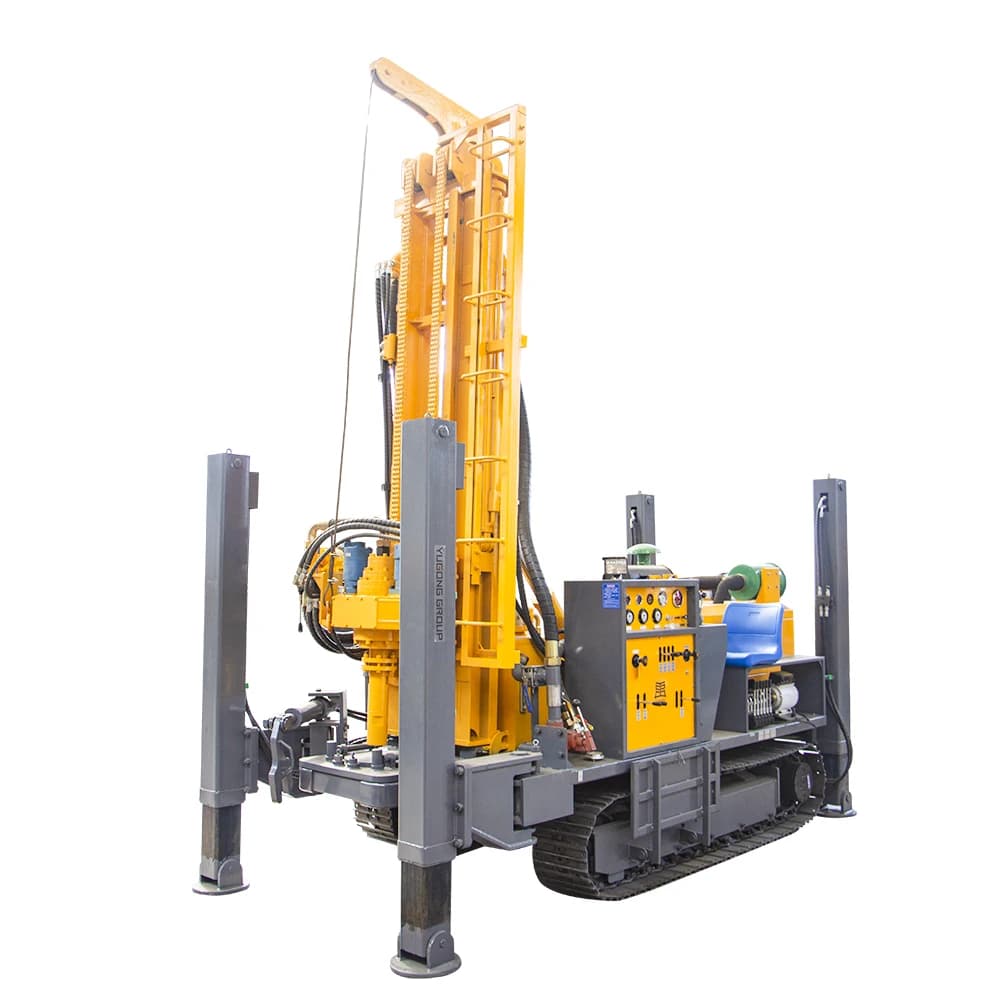 Professional Truck Mounted Rotary Drilling Rig 500m Deep Air/Water System for Water Well and Geothermal - Thumbnail 2