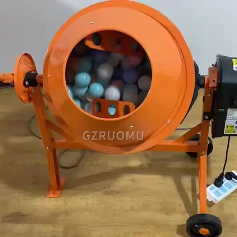 Professional-Grade 63L Vertical Mixer | Heavy-Duty Electric Concrete & Mortar Blender for Construction & DIY - Thumbnail 5