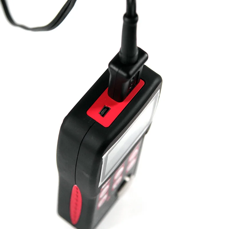 Digital MT180 ultrasonic thickness gauge with through-paint measurement capability from 3-30mm using both P-E and E-E measurement modes.