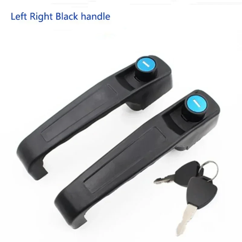 Heavy-Duty Universal Forklift Door Handle | 502 Type Metal Lock | For Tractor Loader Engineering Auto - Thumbnail 6