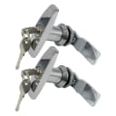 2Pcs Silver