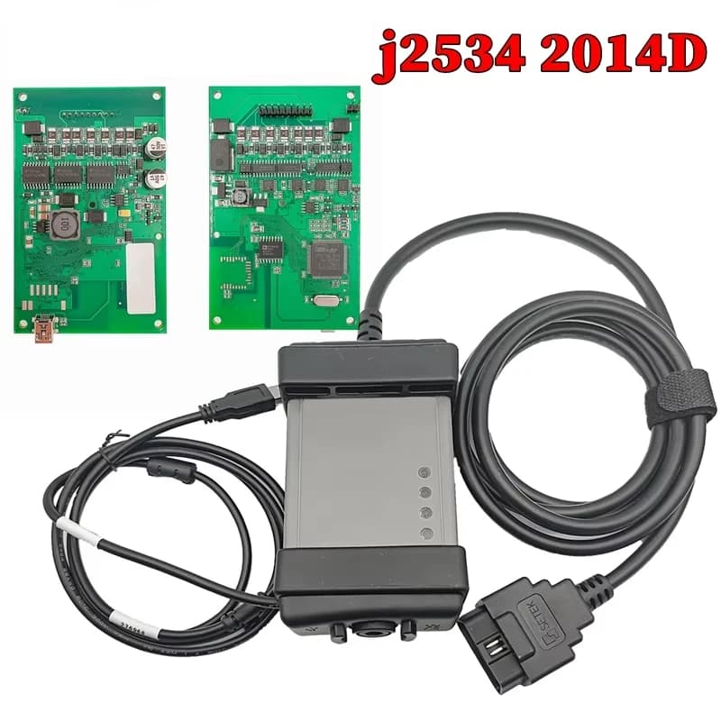 Protocol Module | 1:1 DICE 2014D Diagnostic Scanner | For Vo-lvo OBD2 Maintenance - Thumbnail 2