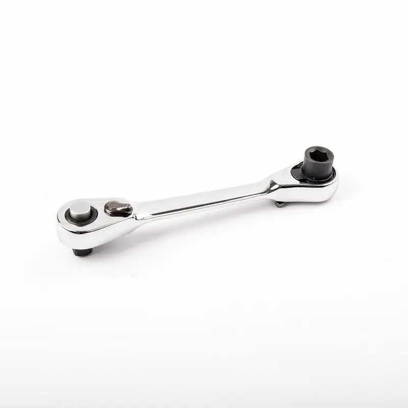 1/4-Inch Mini Ratchet Wrench | 72-Tooth Precision Torque Tool | Compact Repair & Assembly Kit - Image 1