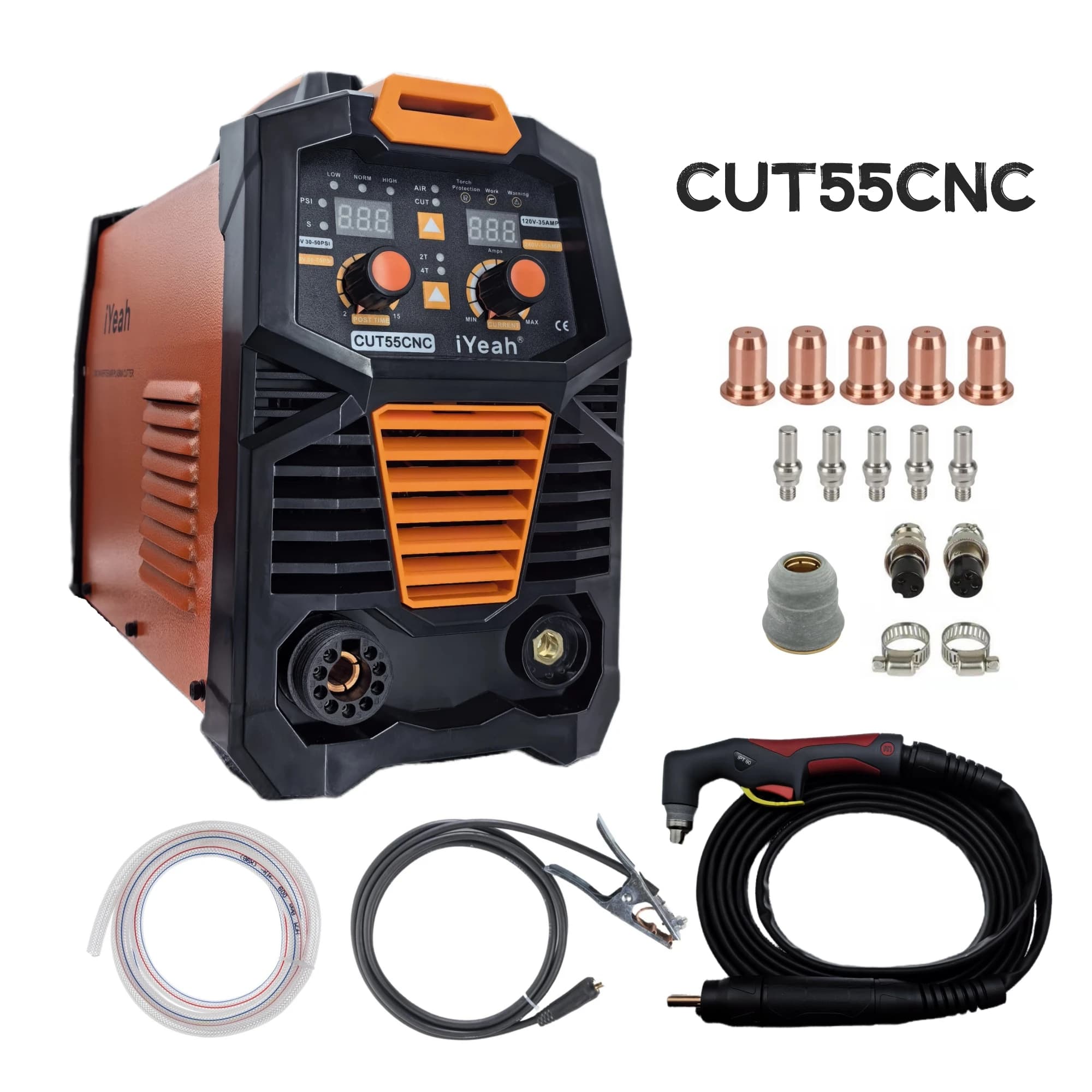 CNC Plasma Cutter | 55A 110V/220V | 1-Inch Cutting Capacity | PT60 Torch - Thumbnail 3