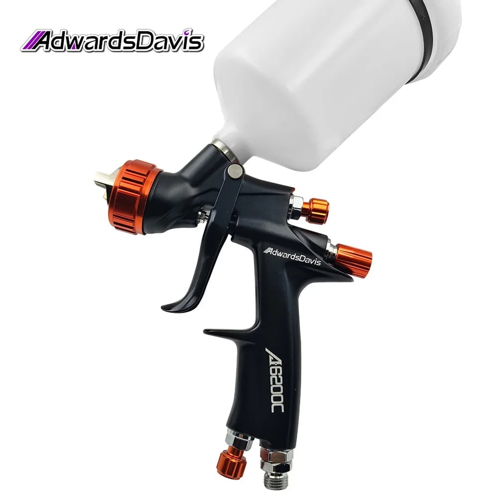 6200 HVLP Forging Paint Spray Gun | High Atomization for Varnish | Car & Furniture Professional - Thumbnail 4