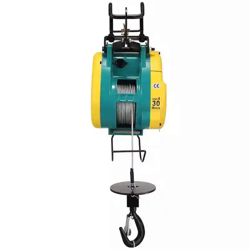 220V Electric Hoist | Compact Home & Workshop Lifting Winch | Heavy-Duty Crane - Thumbnail 2