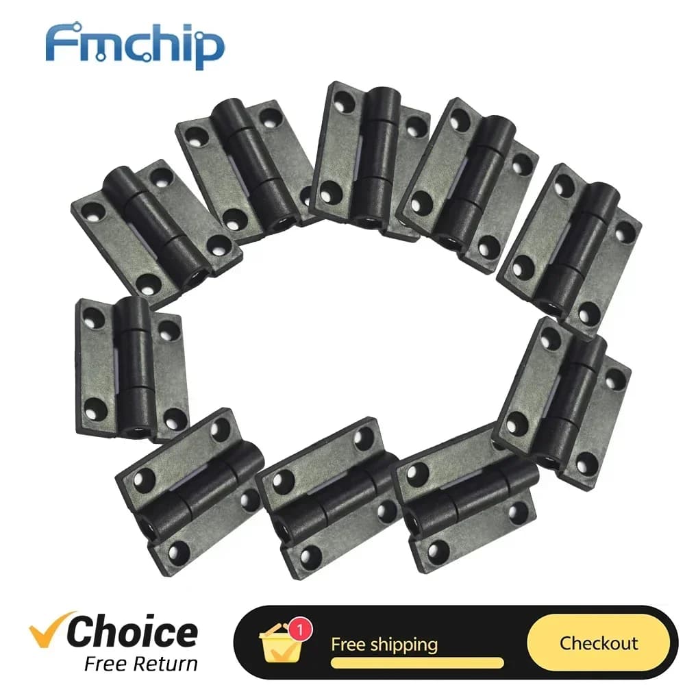 Hinges | Adjustable Torque & Free Positioning | 10Pcs Flat Rotation Cabinet Hardware - Thumbnail 2