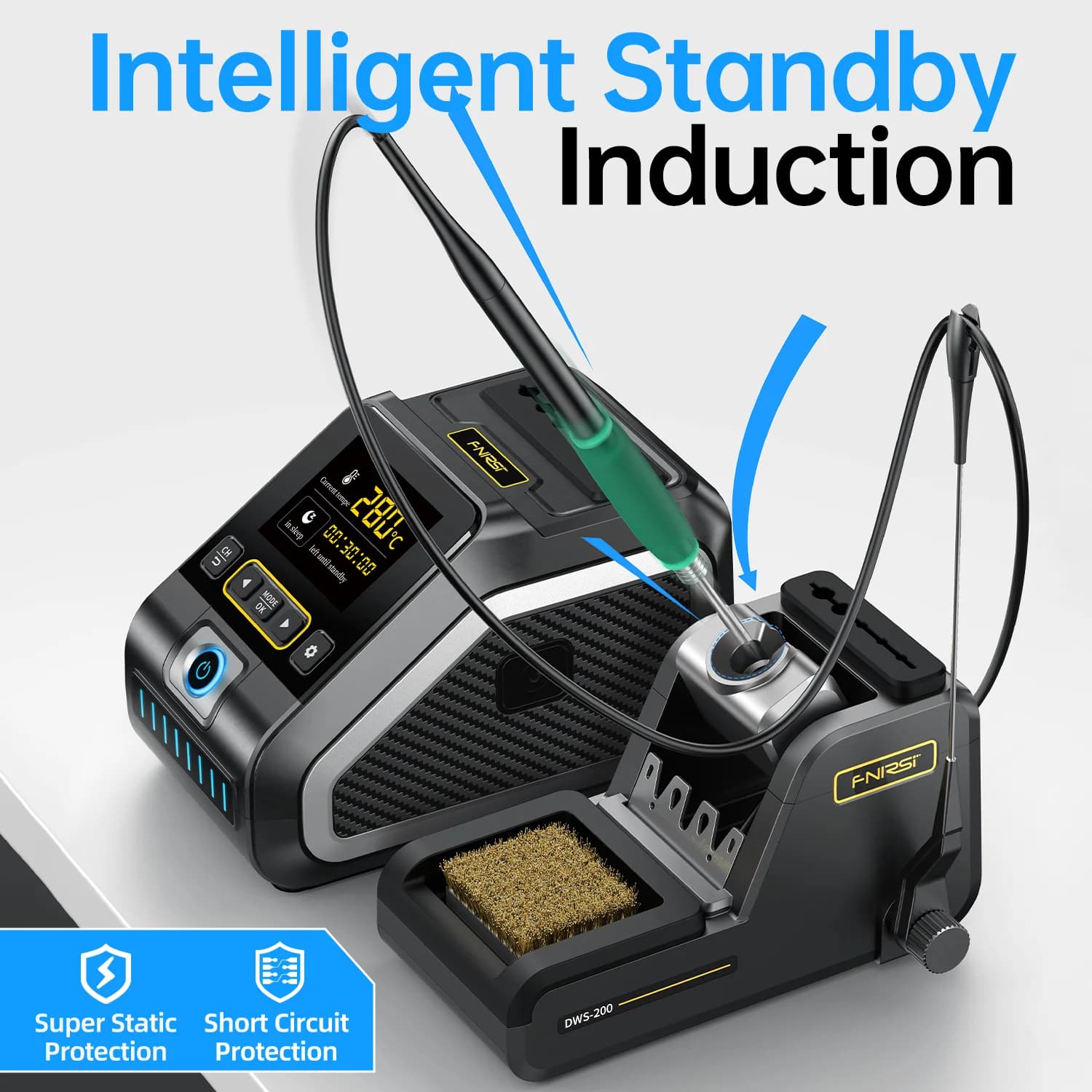 Soldering Station 200W | C210/C245 Iron Handles | Electronic Rework & Repair - Thumbnail 5