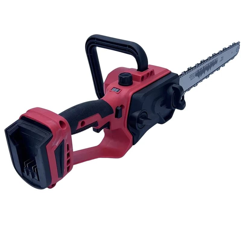 High-Power 18V Cordless Chainsaw | 12-Inch Brushless Auto-Oiler | Wood Cutting Electric Power Tool - Thumbnail 3