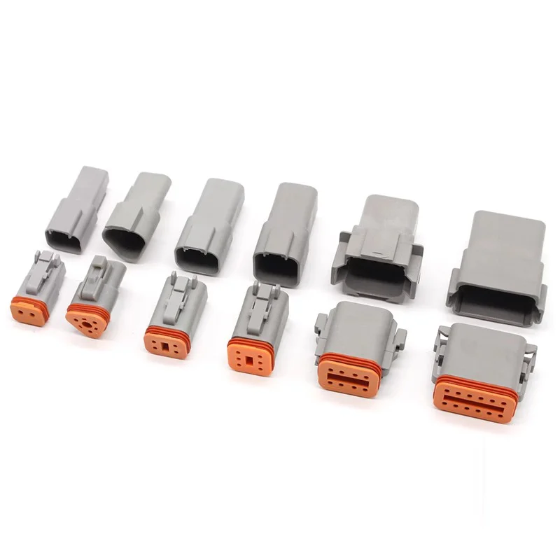 Deutsch DT Automotive Connector Kit | Waterproof Sealed Plug & Socket | DT06-2S DT04-2P - Image 1