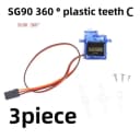 3pcs 360 Degree