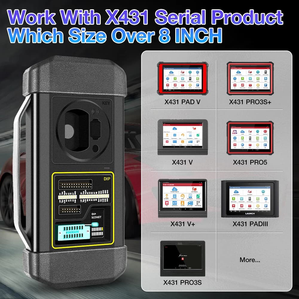 Automotive Key Programmer | X-PROG3 Immobilizer Tool | ECU Coding & Diagnostics - Thumbnail 4