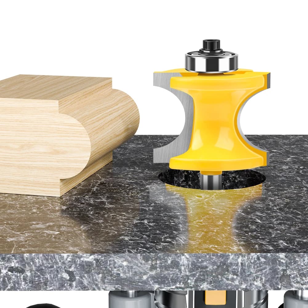 1/4 inch 6mm shank router bit for general woodworking, milling, and CNC routing applications.