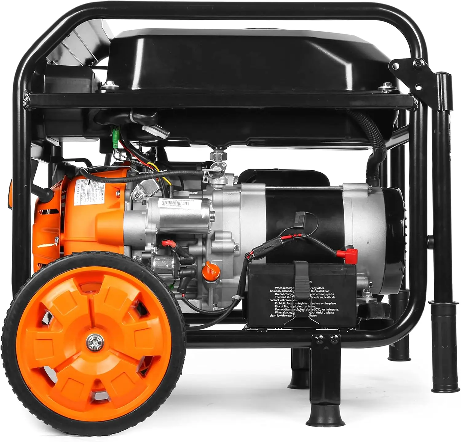 5600W Portable Generator | Electric Start & RV Ready | CO Safety Shutdown - Thumbnail 5