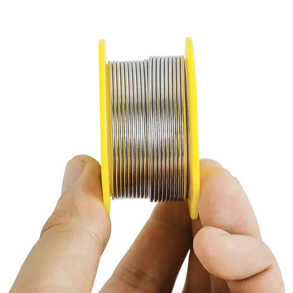 60/40 Rosin Core Solder Wire | 0.6mm Diameter | 50g Reel for Precision Electronics Work - Thumbnail 6