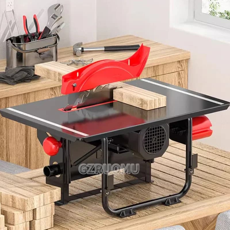 8-Inch Table Saw | Brushless Motor & Aluminum Miter Gauge | Compact Workshop & DIY Power Tool - Thumbnail 3