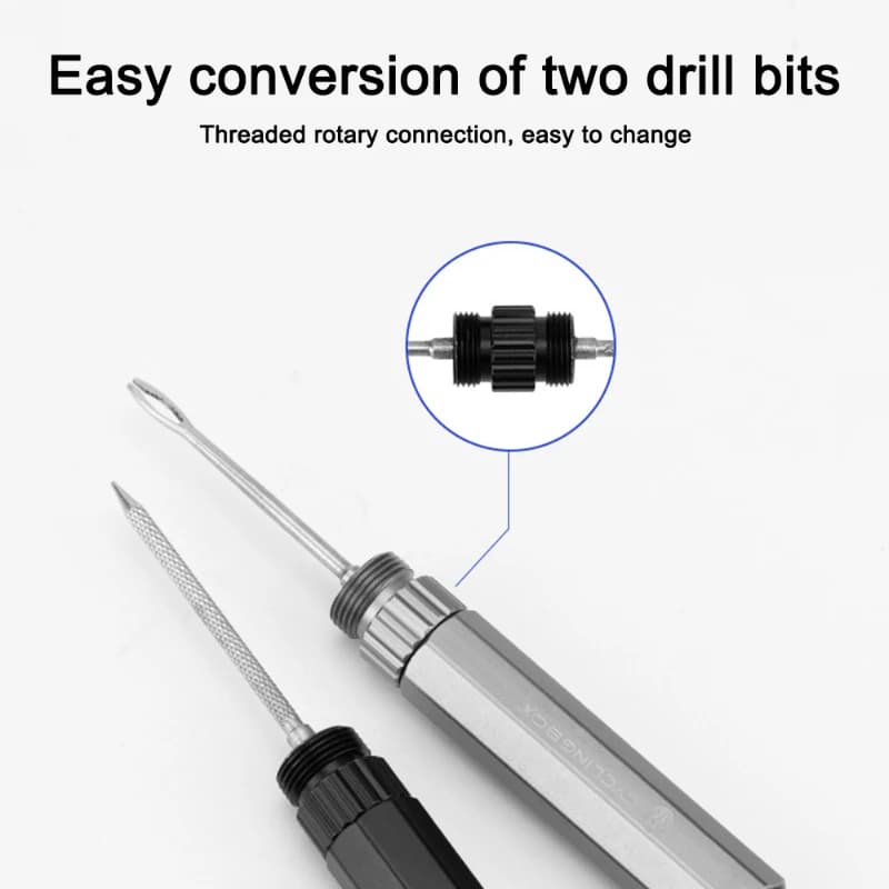 Tubeless Tire Repair Kit | MTB & Bike Puncture Fix | Plug & Insertion Tool Set - Thumbnail 6