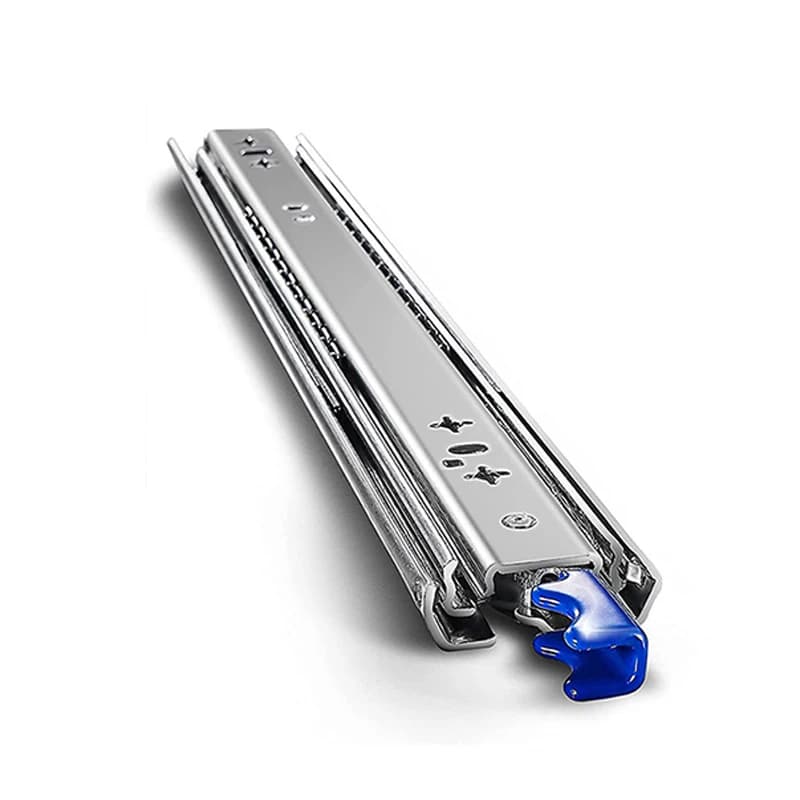 Heavy-Duty Drawer Slides | 185lb Load Capacity | Full-Extension 3-Section Runners - Thumbnail 5