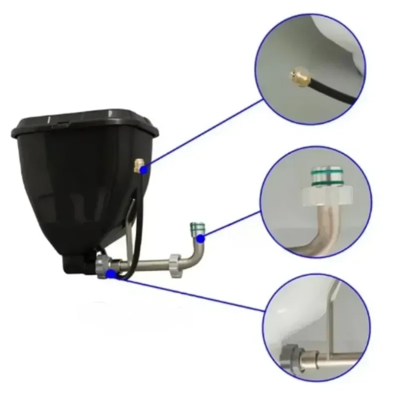 6L Hopper for Airless Paint Sprayer | 1.5 Gal Capacity | Compatible with Finish Pro Sprayers - Thumbnail 4