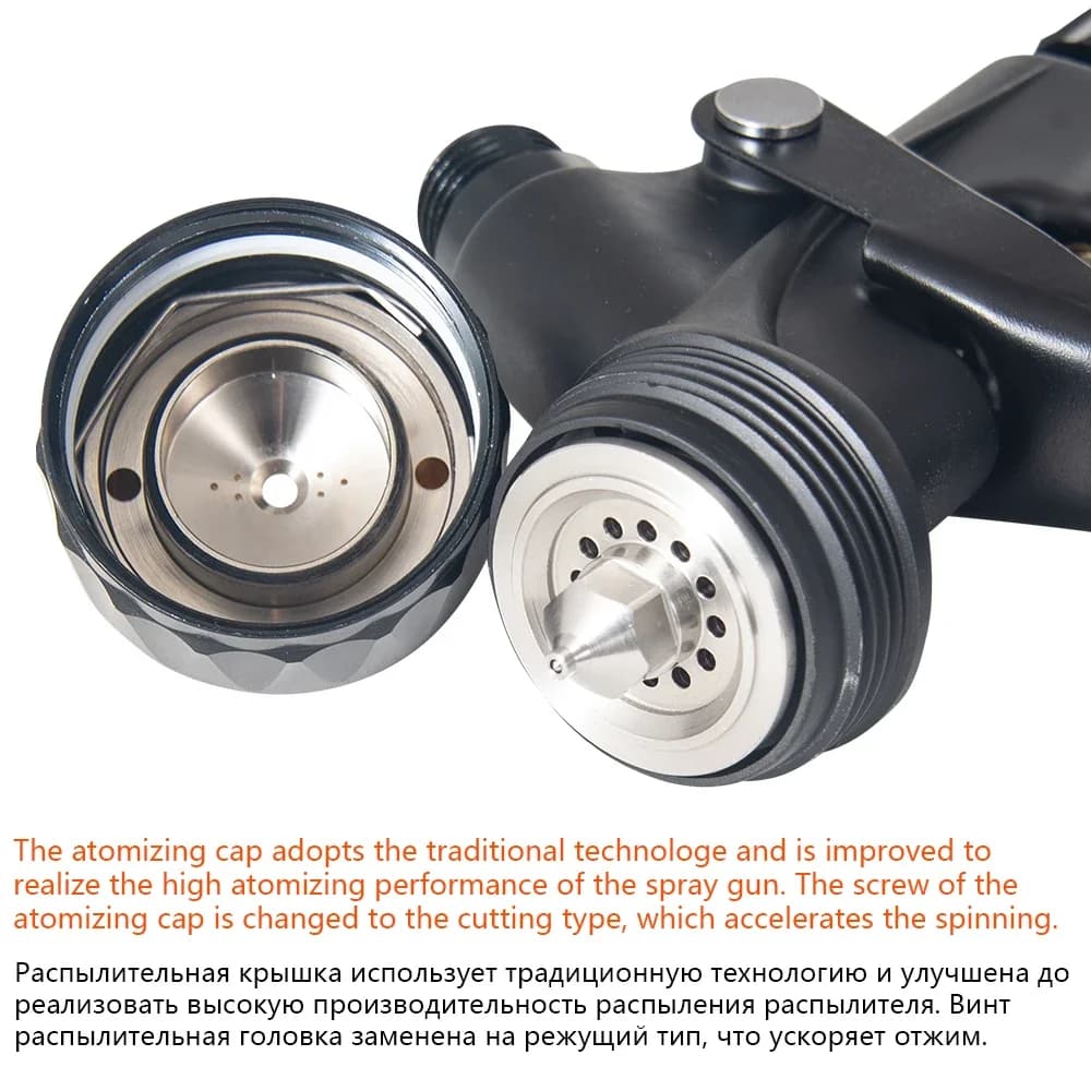 Airless Spray Gun | 9800 Model 1.3mm Nozzle | Professional Automotive Painting Tool - Thumbnail 4