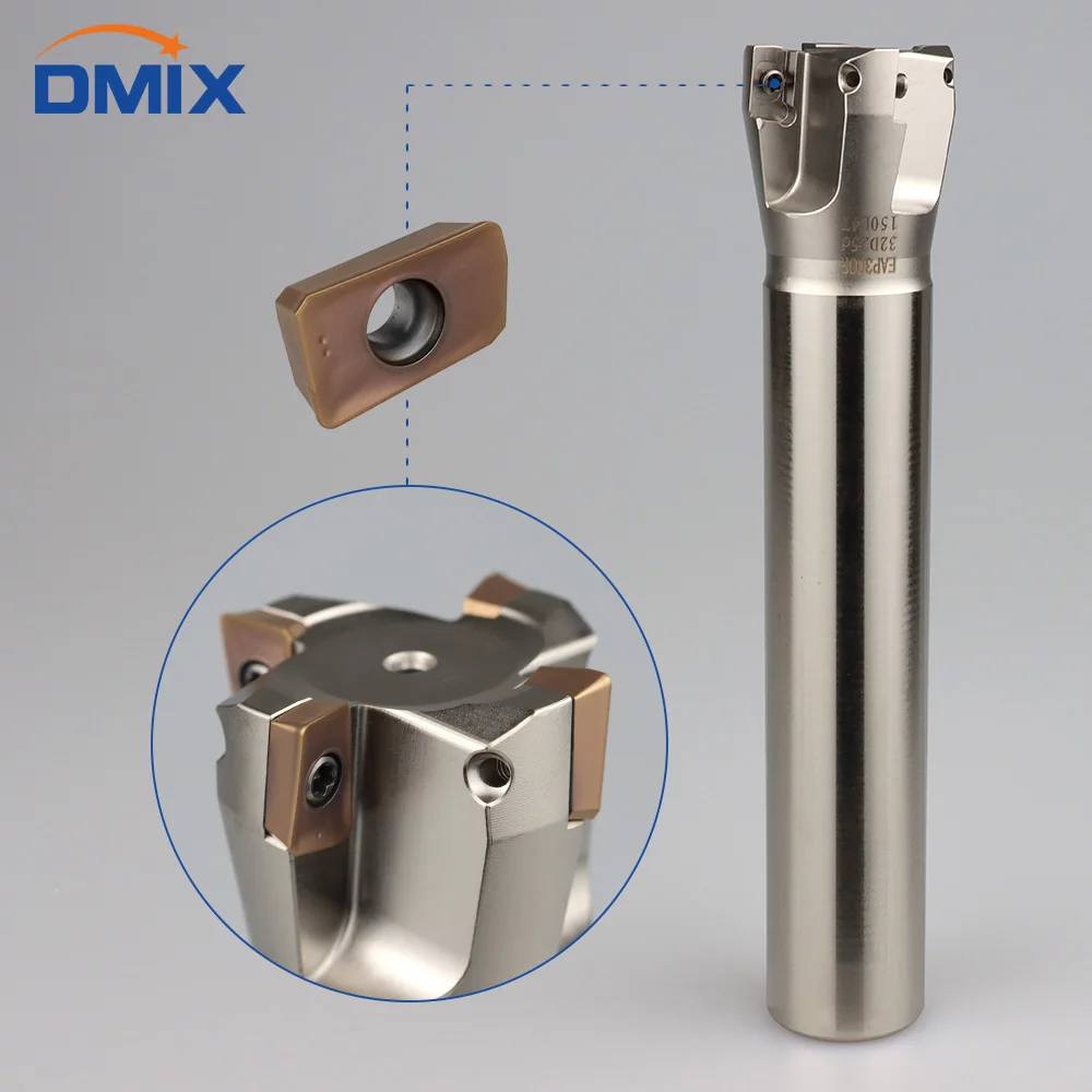Carbide Inserts | For APMT1135 Blades | DMIX BAP300R EAP300R Milling & Shoulder Cutting - Thumbnail 7