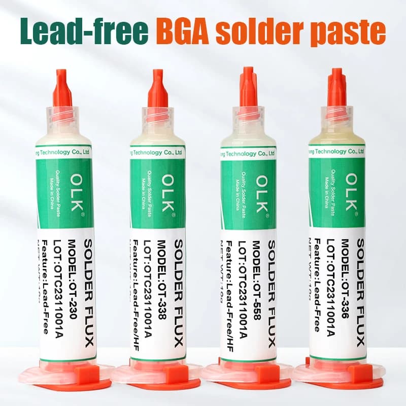 No-Clean Solder Paste | 10cc Precision Flux for PCB Repair & Electronics Soldering - Thumbnail 2