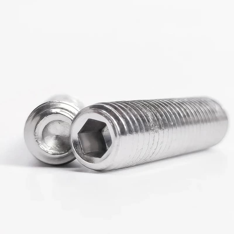 Hex Socket Set Screws | 304 Stainless Steel DIN 916 | M3-M10 Grub Screw Assortment Kit - Thumbnail 6