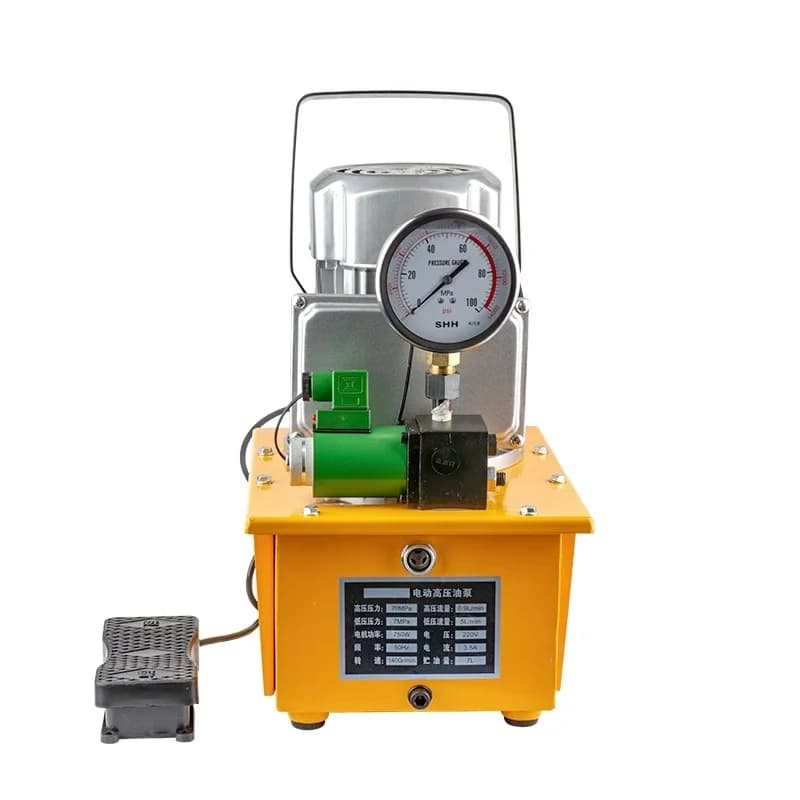 700A Hydraulic Power Unit | 0.75kW Electric Pump with Solenoid Valve for Machinery Stations - Thumbnail 2