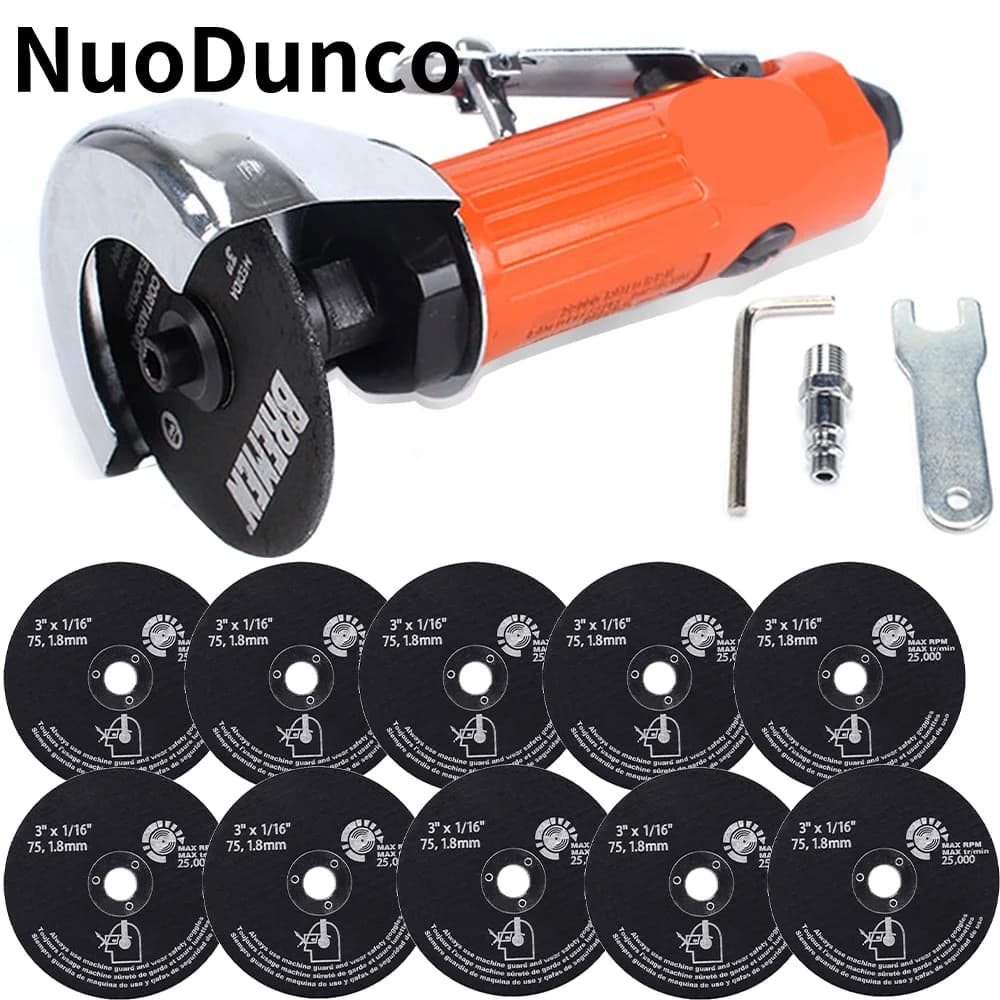 3-Inch Air Angle Grinder | High-Speed Metal Cutting & Grinding Tool | Industrial Pneumatic Power - Thumbnail 2