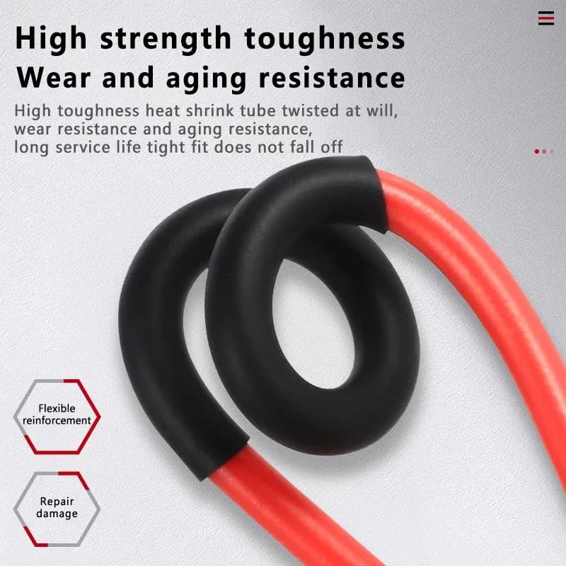 Heat Shrink Tubing Kit | 3:1 Adhesive Lined | 100m Assorted Wire Sleeving - Thumbnail 2