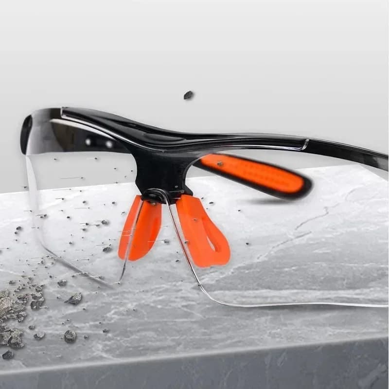 6-PC Safety Goggles Set | Anti-Splash & Sand Proof | For Cycling, Work, Men & Women