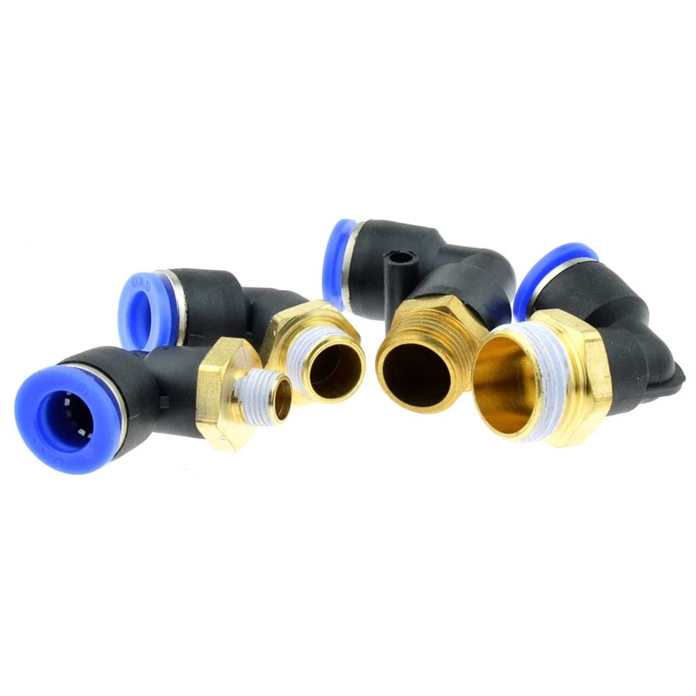 Pneumatic Quick-Connect Fittings | 6-12mm Hose to 1/8-1/2 NPT | Air Compressor Adapter Kit - Thumbnail 4