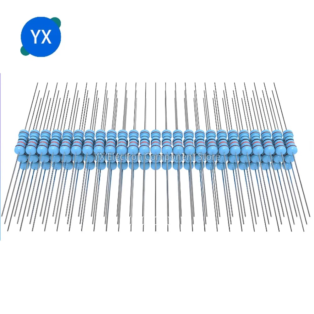 3W Metal Film Resistor Kit | 1% Tolerance | 20-Piece Assortment (0.1Ω-1MΩ) - Thumbnail 3