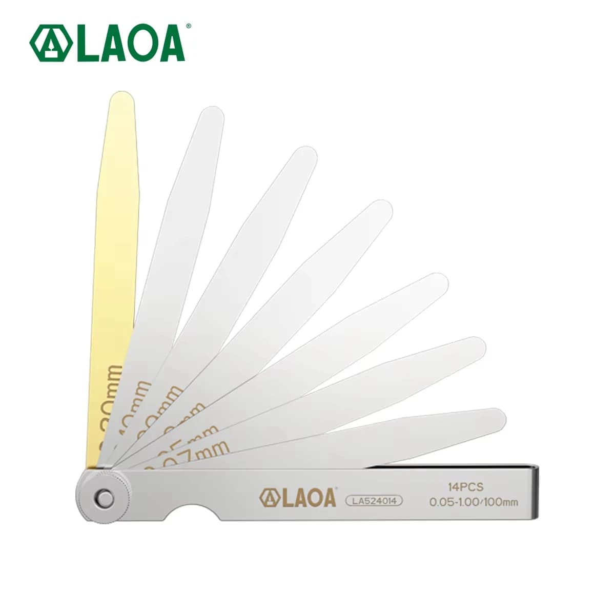 Feeler Gauge Set | Metric 0.02-1.0mm Thickness | Spark Plug Gap Tool - Thumbnail 2
