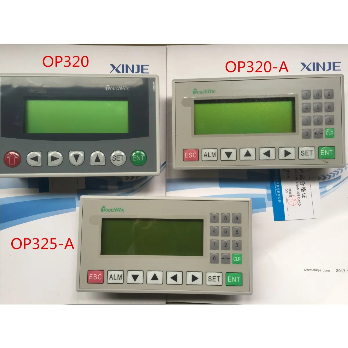 HMI Touch Panel | OP320-A-S Text Display | 20-Key Interface | RS-232/485 Communication - Thumbnail 5