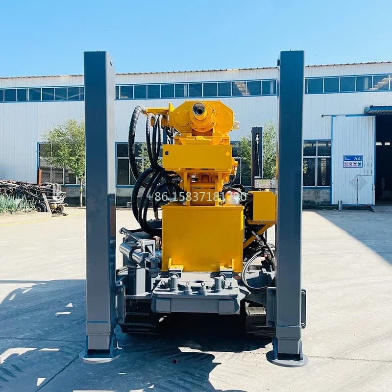 Hydraulic Water Well Drilling Rig | 80-300m Depth Capacity | Rotary Borehole Machine - Thumbnail 3