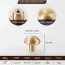 Brushed gold-L
