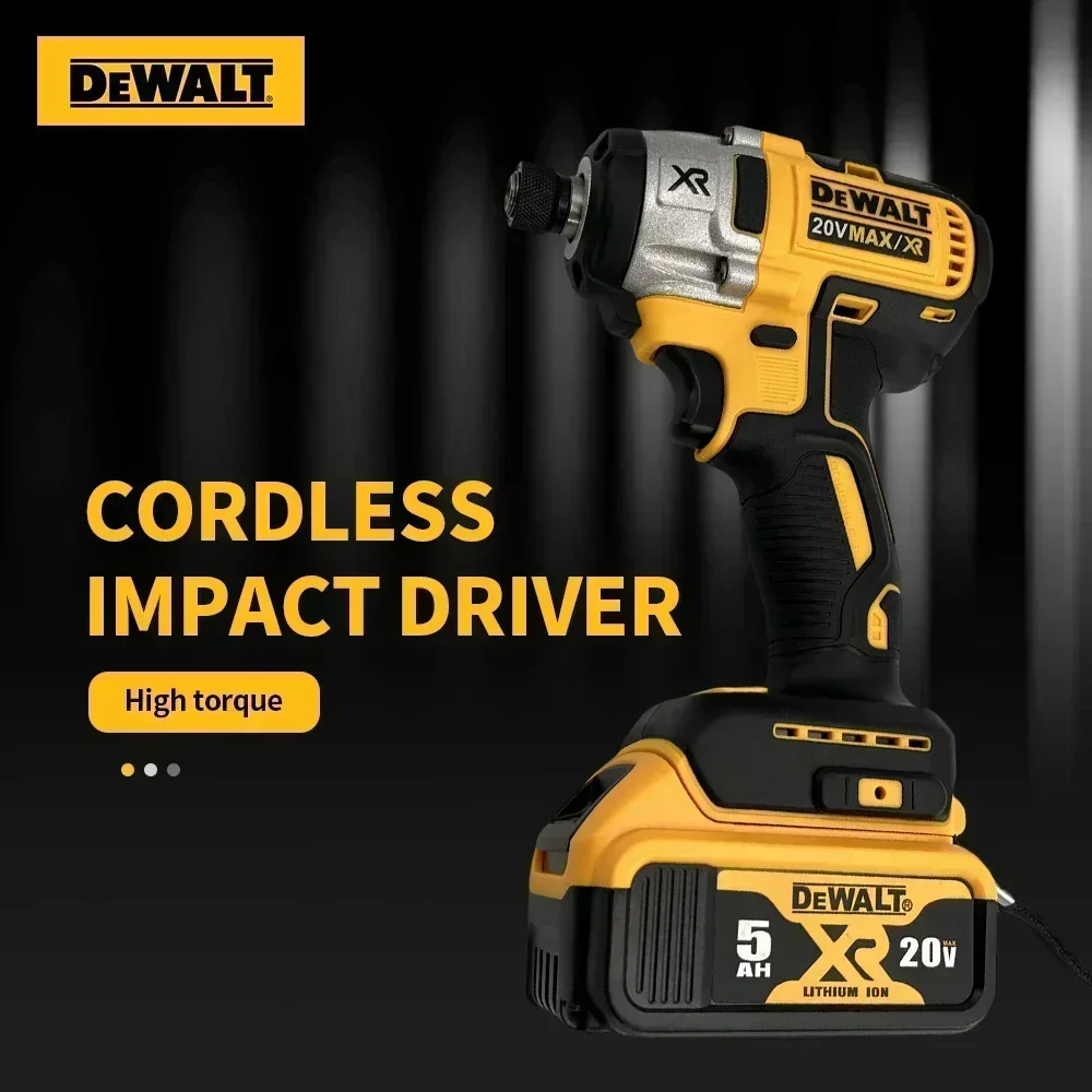 DeWalt DCD887 Brushless Impact Driver | 20V MAX Cordless Power | High-Torque Screwdriver (Tool Only) - Thumbnail 6