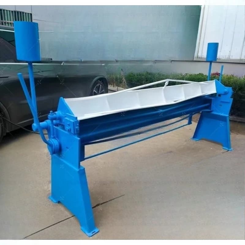 10-Foot Sheet Metal Brake | Manual Box & Pan Bender for Fabrication - Thumbnail 5