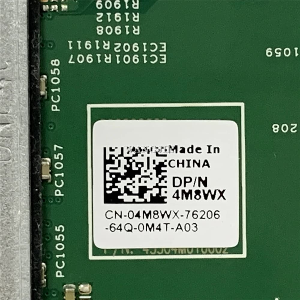 Dell 14 3459 Laptop Motherboard | i5-6200U CPU SR2EY | PWB CPWW0 CN-04M8WX Mainboard 14236-1 - Thumbnail 4