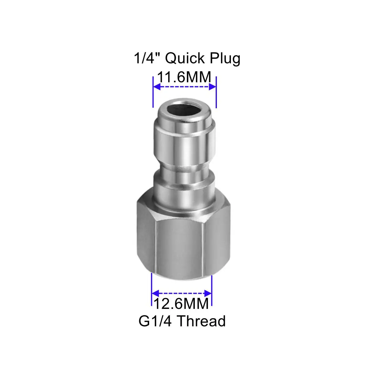 High-Pressure Washer Nozzle | 1/4 Quick-Connect | Heavy-Duty Jet Tip - Thumbnail 2