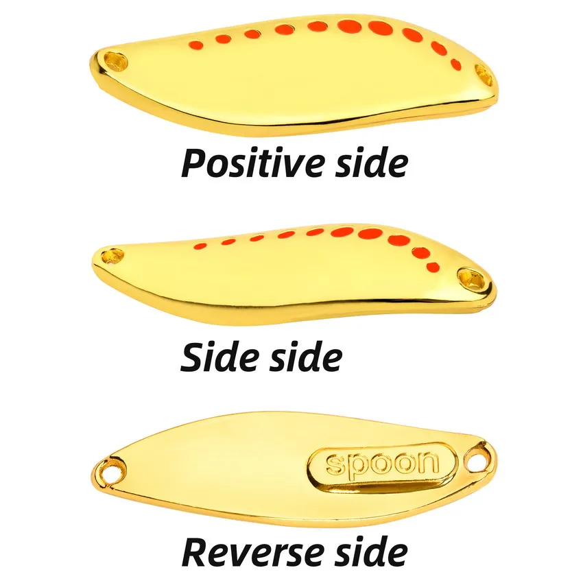 Fishing Lure Kit | 4-Piece Metal Spinner Set | 2.5g-25g for Bass & Pike - Thumbnail 2